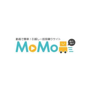 m_mtbooks (m_mtbooks)さんの引越し一括見積サイト「MoMo」のロゴへの提案