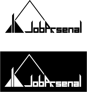 gaku 2525 (gaku2525)さんの人材会社　「Job Arsenal」のロゴです。への提案