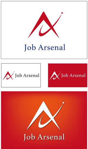 taki-5000 (taki-5000)さんの人材会社　「Job Arsenal」のロゴです。への提案