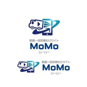 KOZ-DESIGN (saki8)さんの引越し一括見積サイト「MoMo」のロゴへの提案
