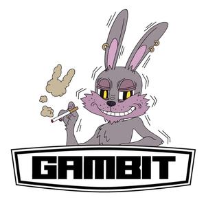 軍鶏 ()さんの車のパーツブランド「GAMBIT」うさぎのキャラクターデザインへの提案