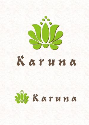 sakanouego (sakanouego)さんの「Karuna」のロゴ作成への提案
