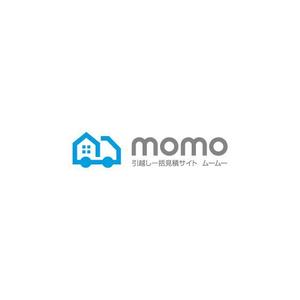 Thunder Gate design (kinryuzan)さんの引越し一括見積サイト「MoMo」のロゴへの提案