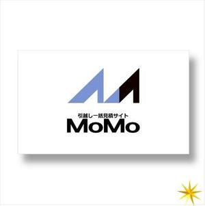 shyo (shyo)さんの引越し一括見積サイト「MoMo」のロゴへの提案