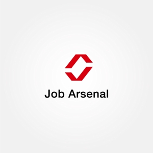 tanaka10 (tanaka10)さんの人材会社　「Job Arsenal」のロゴです。への提案
