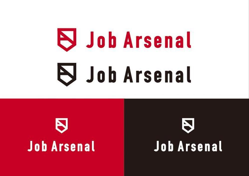 人材会社　「Job Arsenal」のロゴです。