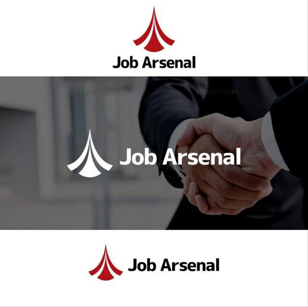 人材会社　「Job Arsenal」のロゴです。