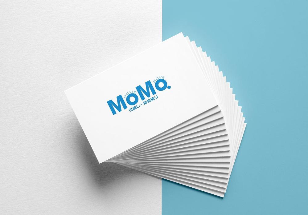 引越し一括見積サイト「MoMo」のロゴ