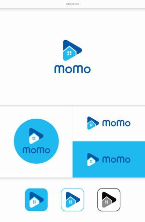 DeeDeeGraphics (DeeDeeGraphics)さんの引越し一括見積サイト「MoMo」のロゴへの提案