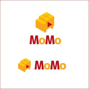 queuecat (queuecat)さんの引越し一括見積サイト「MoMo」のロゴへの提案