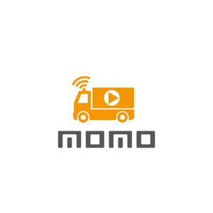 atomgra (atomgra)さんの引越し一括見積サイト「MoMo」のロゴへの提案