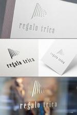pTree LABO (torch_tree)さんの美容室「regalo  trica 」のロゴへの提案