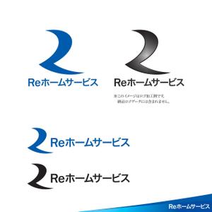 ロゴ研究所 (rogomaru)さんのリフォーム・不動産会社　「Reホームサービス」のロゴ募集への提案