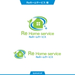 queuecat (queuecat)さんのリフォーム・不動産会社　「Reホームサービス」のロゴ募集への提案