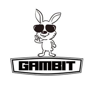 yamaad (yamaguchi_ad)さんの車のパーツブランド「GAMBIT」うさぎのキャラクターデザインへの提案