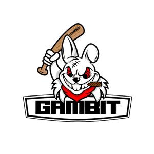 kitten_Blue (kitten_Blue)さんの車のパーツブランド「GAMBIT」うさぎのキャラクターデザインへの提案