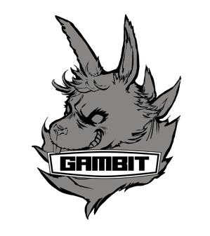 泳田 (hmrmttr)さんの車のパーツブランド「GAMBIT」うさぎのキャラクターデザインへの提案