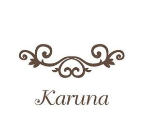 さんの「Karuna」のロゴ作成への提案