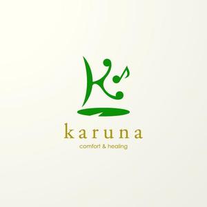 ＊ sa_akutsu ＊ (sa_akutsu)さんの「Karuna」のロゴ作成への提案