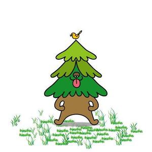 テスコ (tesco0824)さんの杉の木のキャラクター制作への提案