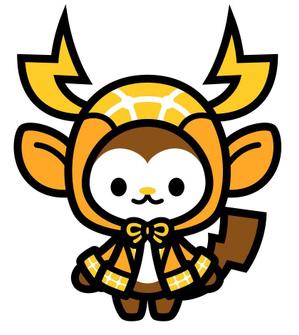 RLYØ【キャラデザ・イラスト制作等】 (ryo_connectal)さんの【当選報酬16万円】シカの被り物をしたサルのキャラクターデザインコンペへの提案