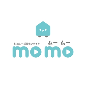 cozen (cozen)さんの引越し一括見積サイト「MoMo」のロゴへの提案