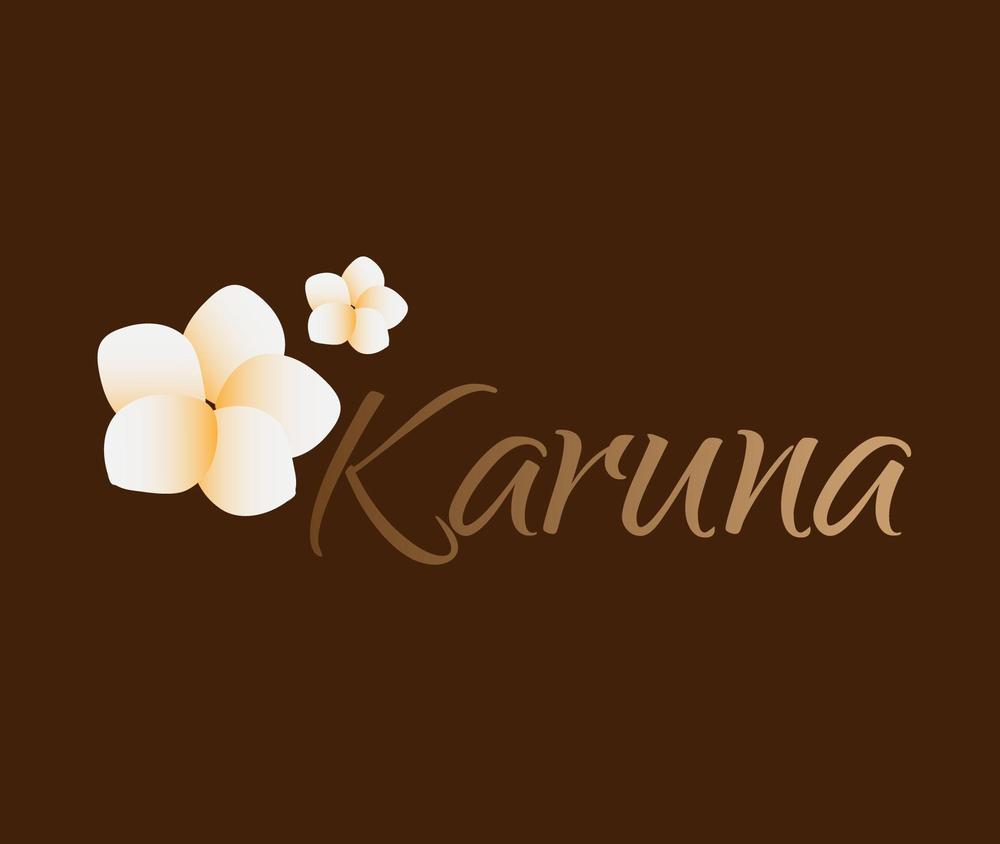 「Karuna」のロゴ作成