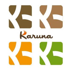 saobitさんの「Karuna」のロゴ作成への提案