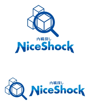 TEX597 (TEXTURE)さんのポータルサイト「内職探し【NiceShock】」のロゴ作成への提案