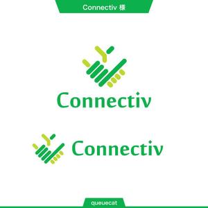 queuecat (queuecat)さんのITスタートアップ企業「Connectiv株式会社」のロゴ作成への提案
