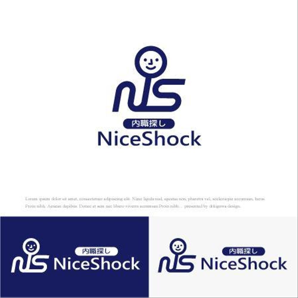 ポータルサイト「内職探し【NiceShock】」のロゴ作成