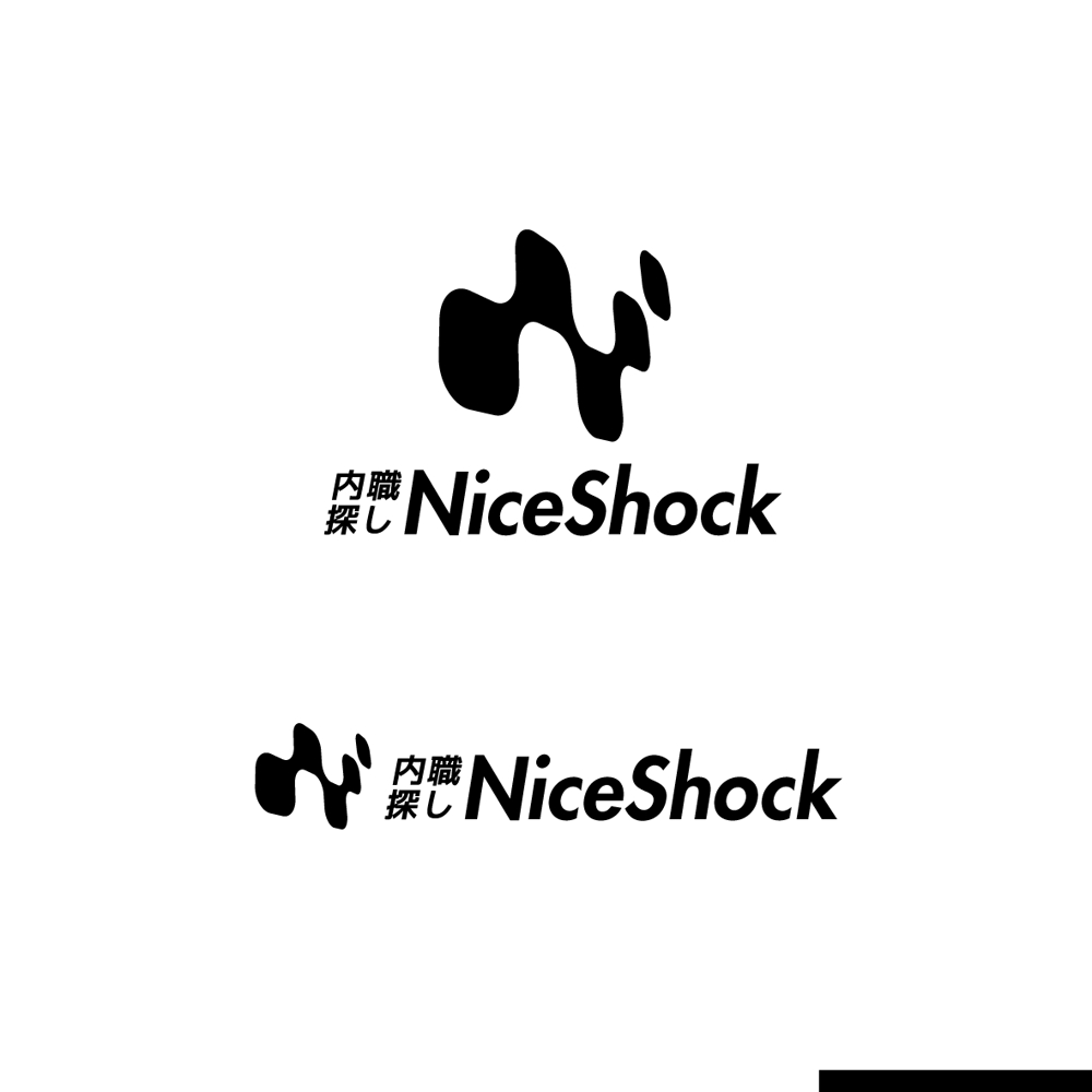 ポータルサイト「内職探し【NiceShock】」のロゴ作成