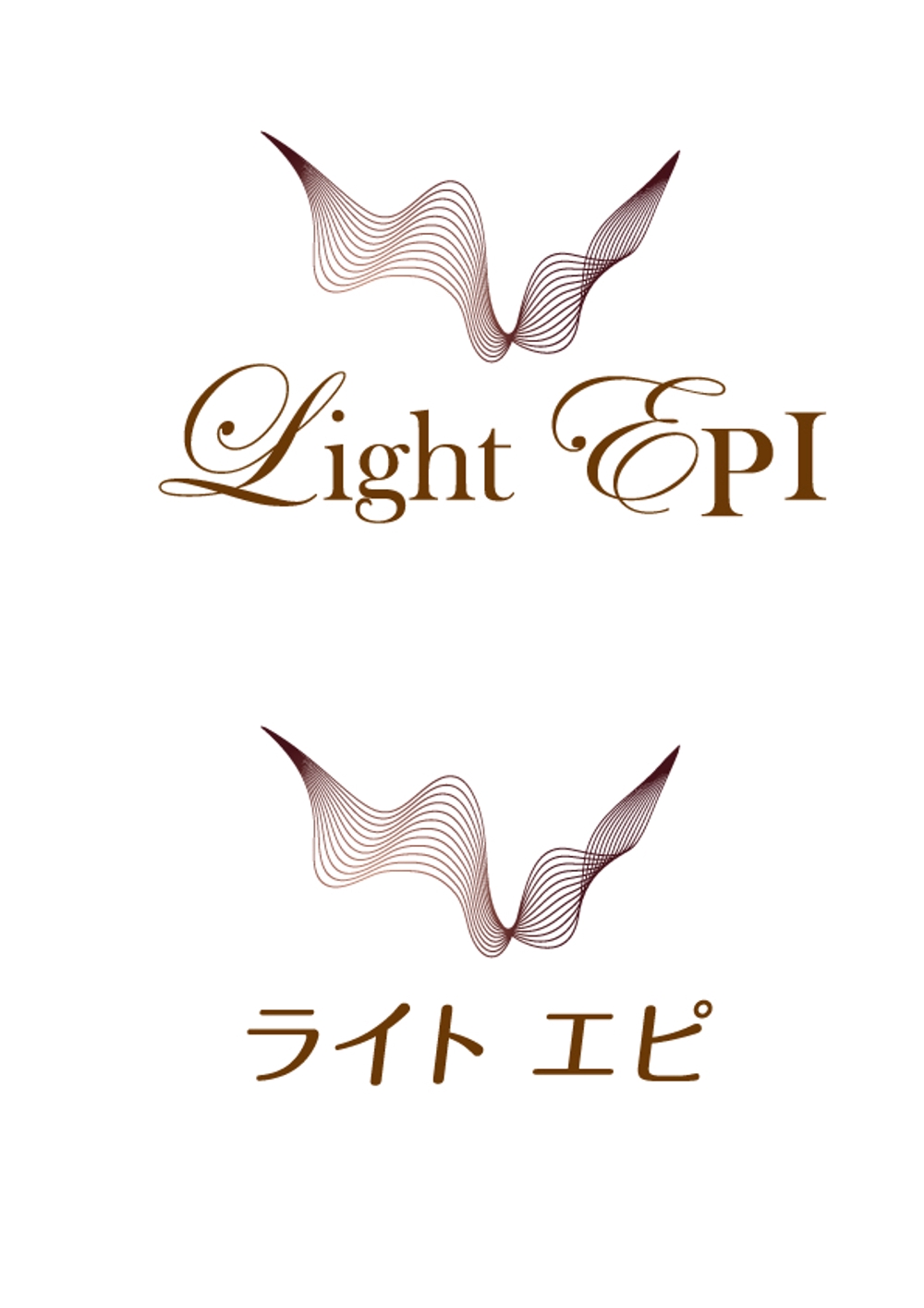 「ライトエピ」のロゴ作成