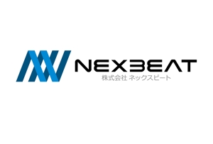 FISHERMAN (FISHERMAN)さんの「NEXBEAT 株式会社ネックスビート」のロゴ作成への提案