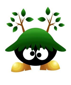 似顔絵師神田拓 (talanchula)さんの杉の木のキャラクター制作への提案