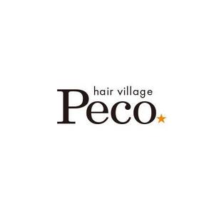 ATARI design (atari)さんの新規開業美容室 ｢hair village Peco｣のロゴデザインへの提案