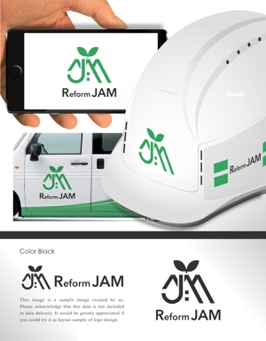 Mizumoto (kmizumoto)さんのリフォーム会社「Reform JAM」ロゴ制作への提案