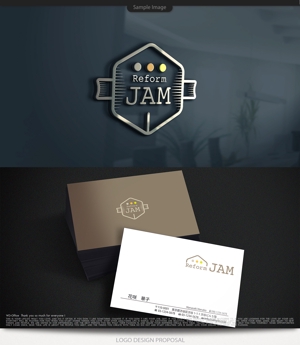 WDO (WD-Office)さんのリフォーム会社「Reform JAM」ロゴ制作への提案