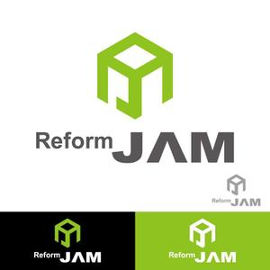 小島デザイン事務所 (kojideins2)さんのリフォーム会社「Reform JAM」ロゴ制作への提案