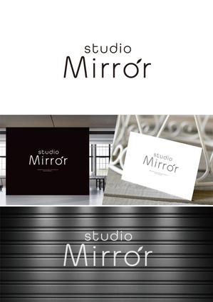 forever (Doing1248)さんのマタニティ・ベビー写真専門スタジオ「studio Mirror」のロゴへの提案