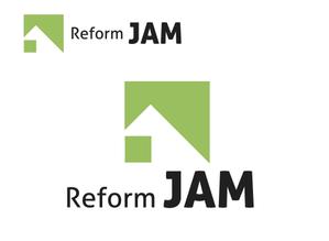 なべちゃん (YoshiakiWatanabe)さんのリフォーム会社「Reform JAM」ロゴ制作への提案