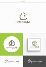 DeeDeeGraphics (DeeDeeGraphics)さんのリフォーム会社「Reform JAM」ロゴ制作への提案