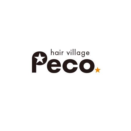 ATARI design (atari)さんの新規開業美容室 ｢hair village Peco｣のロゴデザインへの提案