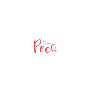 nakagami (nakagami3)さんの新規開業美容室 ｢hair village Peco｣のロゴデザインへの提案