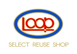 90 30 (hjue3)さんのリサイクルショップ「セレクトリユースショップ  LOOP」のロゴへの提案