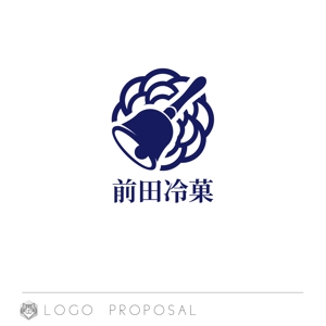 nyakko (kamemz)さんの「前田冷菓」のロゴ作成への提案