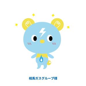 トモドットデザイン (tomo1984)さんの相馬ガス電気イメージキャラクターへの提案