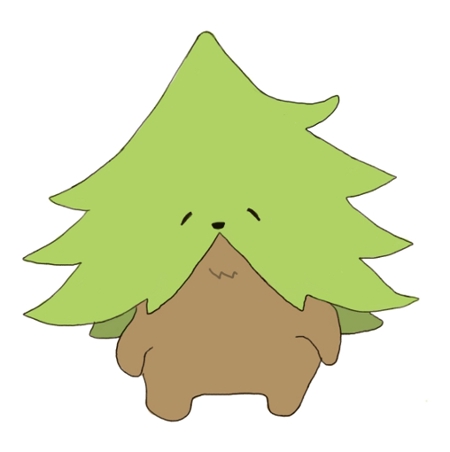 Ogrepantさんの事例 実績 提案 杉の木のキャラクター制作