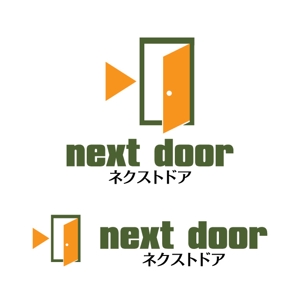j-design (j-design)さんの教育サービスを提供する会社「ネクストドア」のロゴ制作への提案