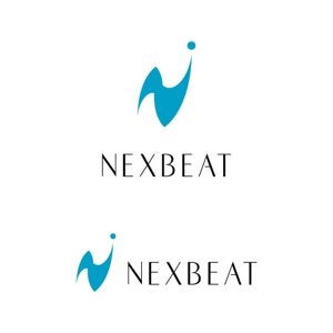 taniさんの「NEXBEAT 株式会社ネックスビート」のロゴ作成への提案